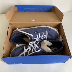 Keds Women's Canvas Shoes WF59957 Blue Size 11M Dream Foam Memory